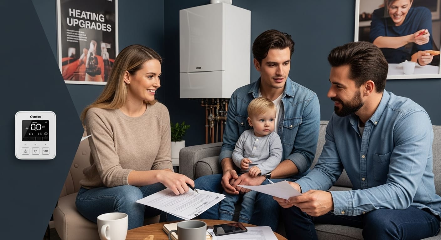 central heating upgrades family