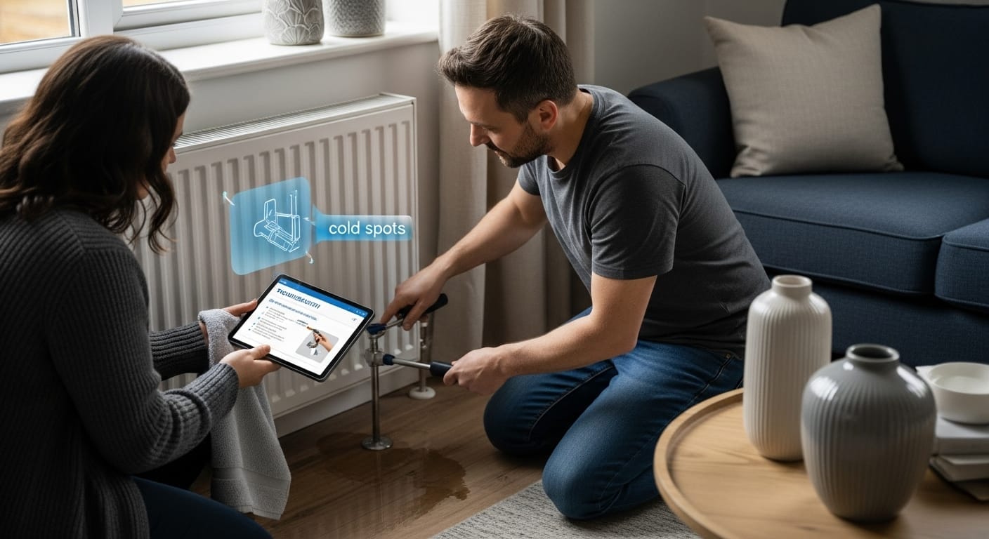 radiator repair, home maintenance, heating problems