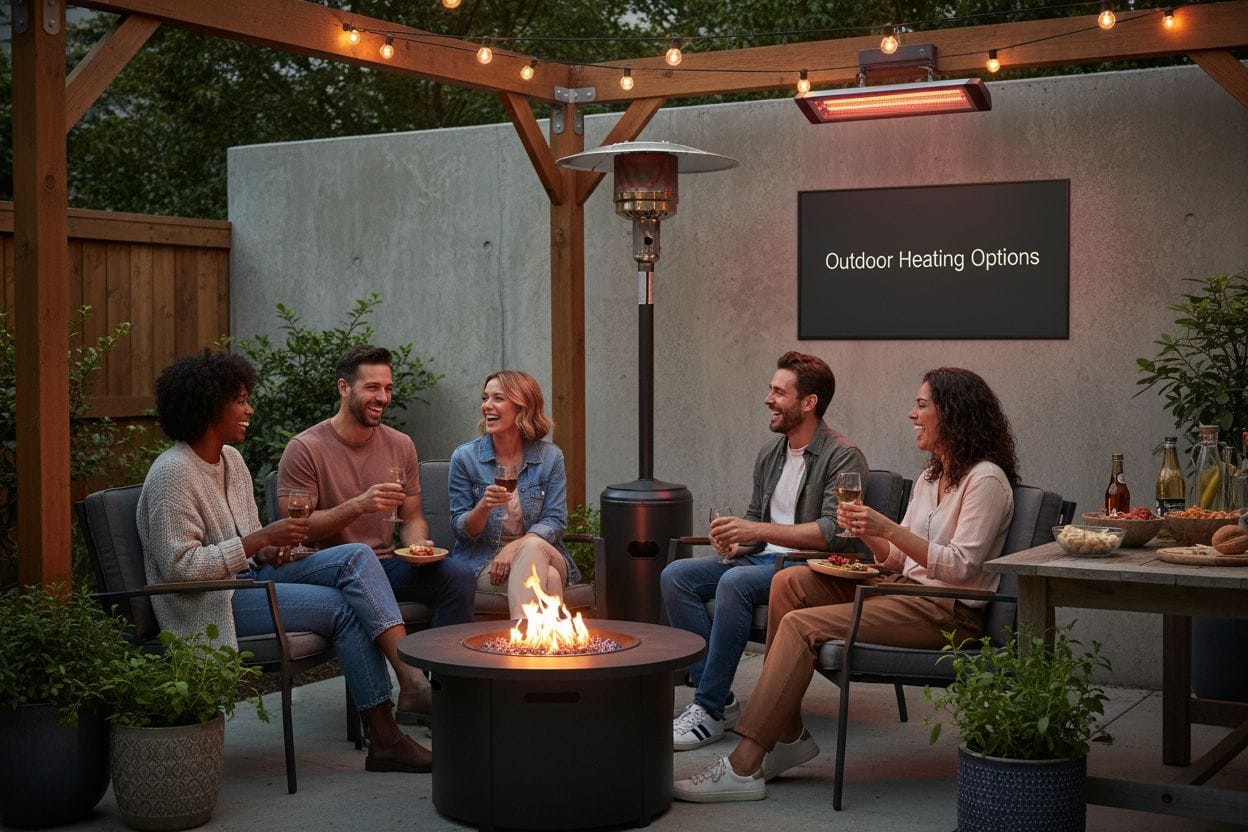 outdoor heating options gathering