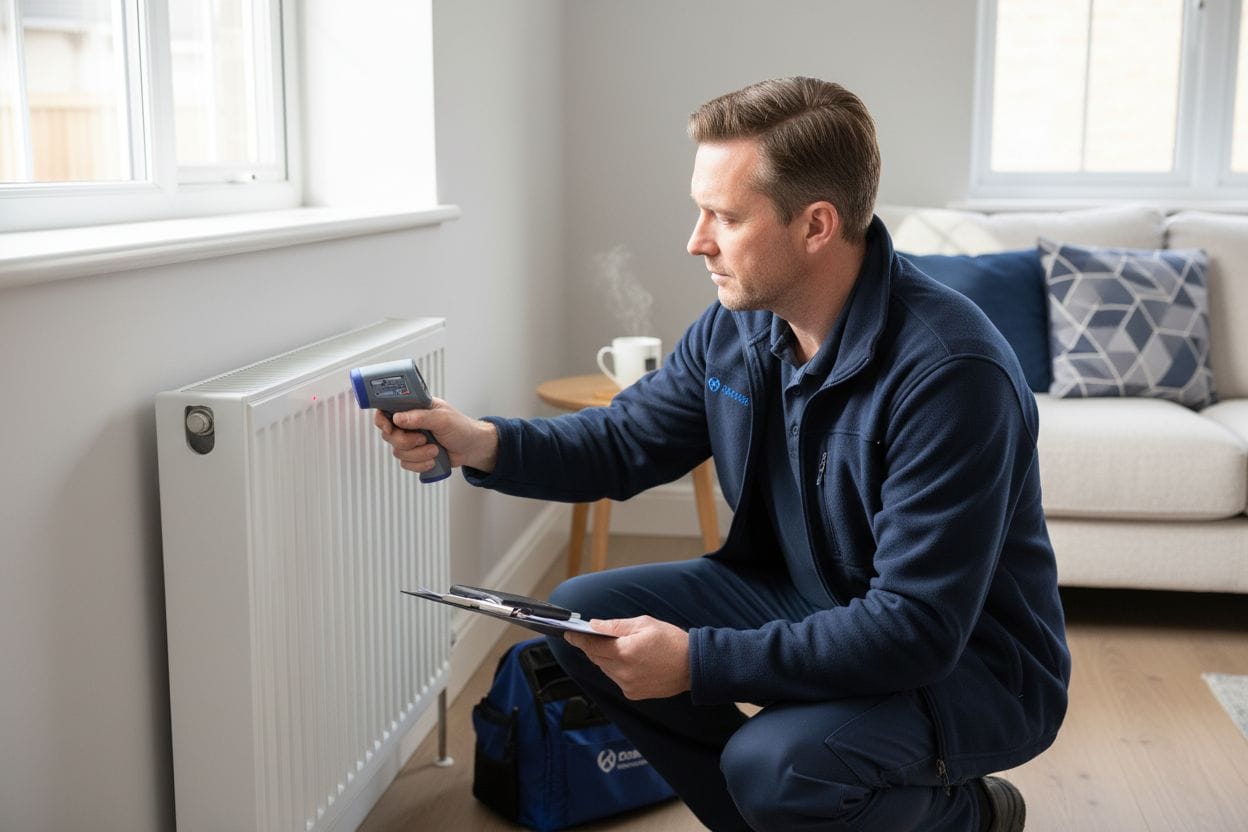 radiator inspection home